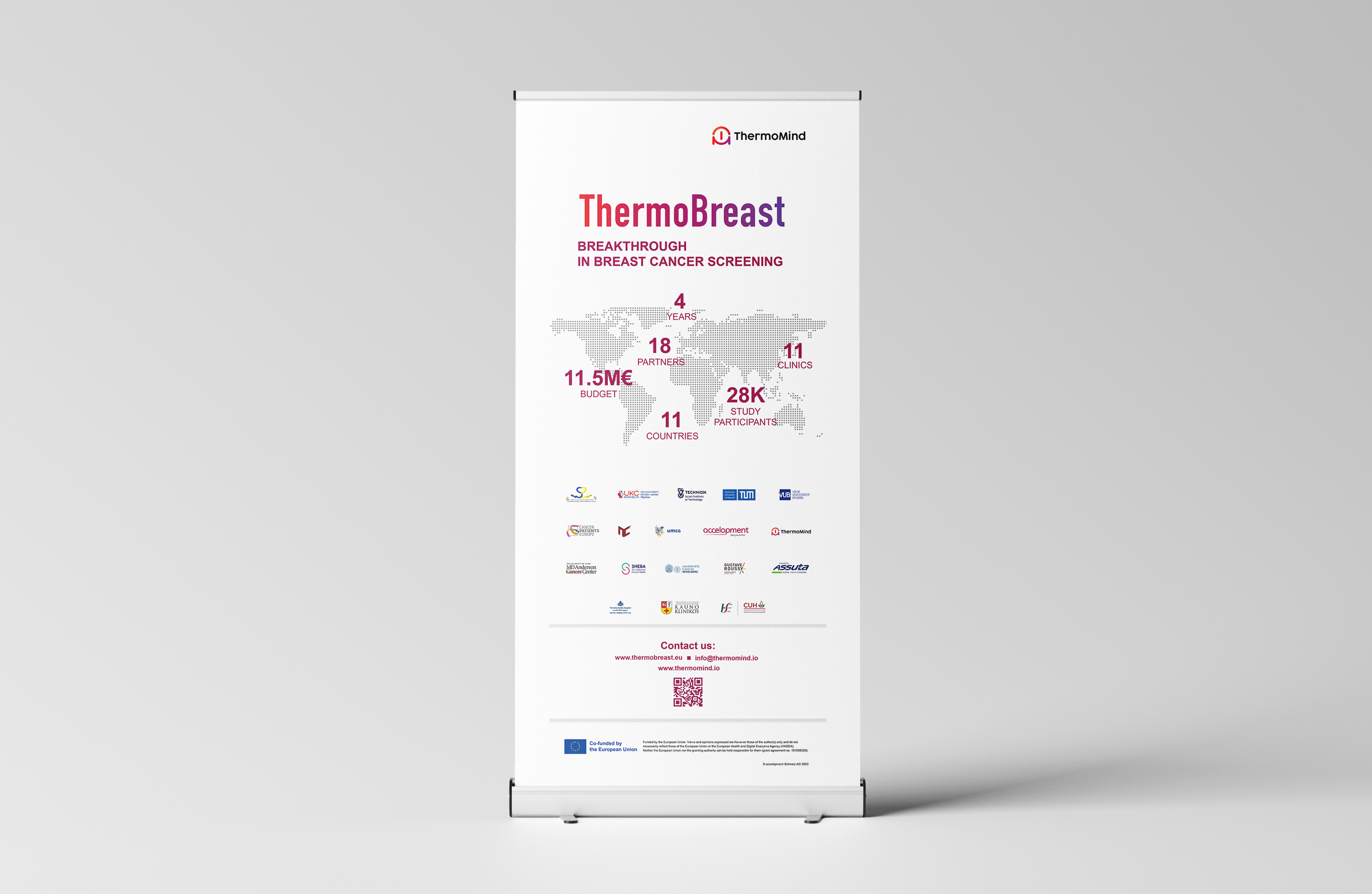 image depicting Thermobreast roll-up banner