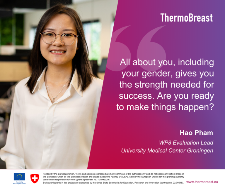 image depicting Hao Pham, the UMCG team member of the ThermoBreast project consortium