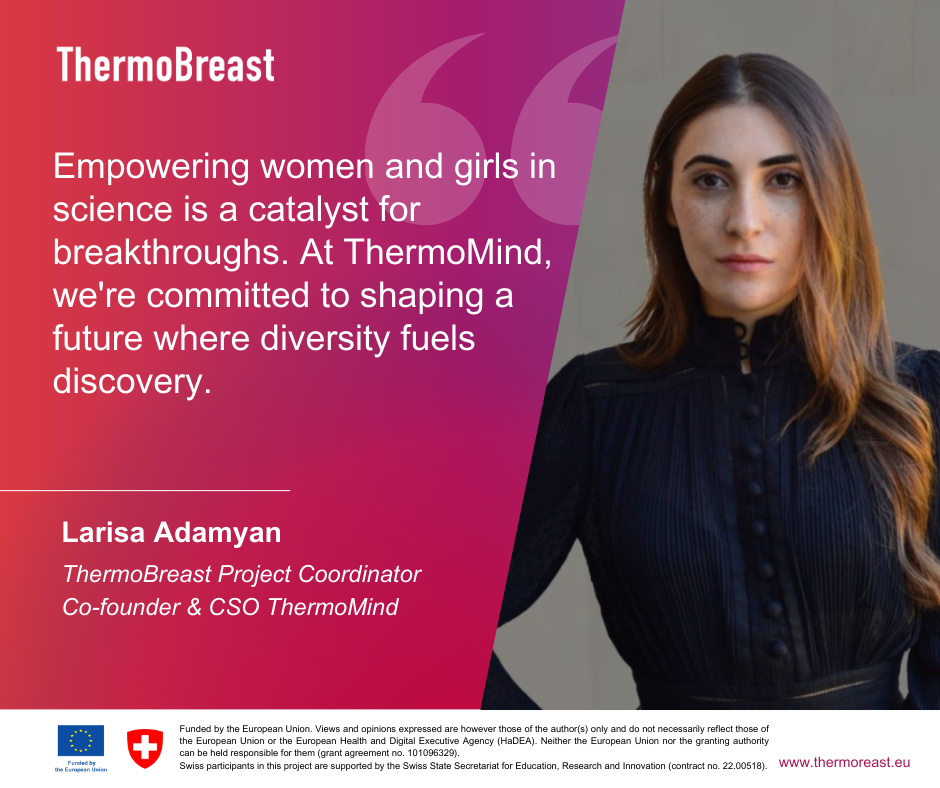 image depicting Larisa Adamyan, the TM team member and the coordinator of the ThermoBreast project
